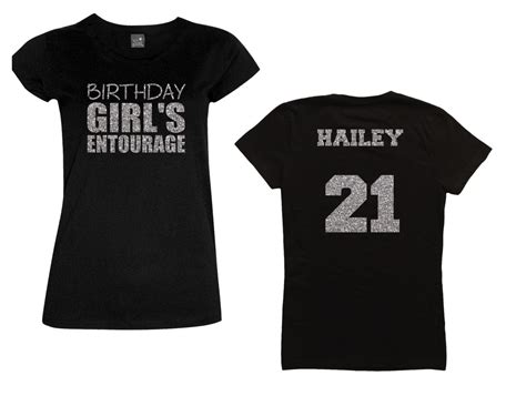 Check spelling or type a new query. Cute Birthday Girl's Entourage Shirt - Personalize the ...