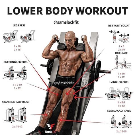 Lower Body Workout⠀⠀ The Most Effective Training Program Is One You Enjoy And Stay Consistent