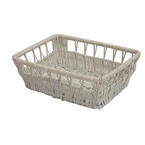 Buy Provence White Wicker Empty Hamper Baskets From The Basket Company
