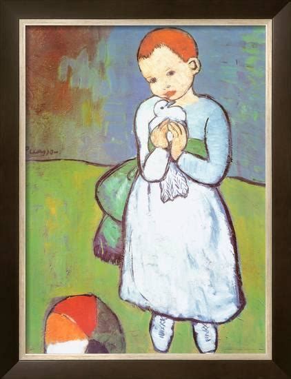 Child With A Dove C1901 Art Pablo Picasso