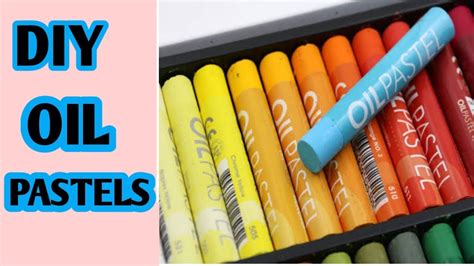 How To Make A Oil Pastels At Home Homemade Oil Pastels In Very Easy