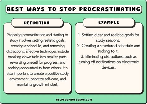 11 Best Ways To Stop Procrastinating And Start Studying 2024