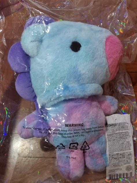 Limited Ed Bt21 Cotton Candy Plush Mang Hobbies And Toys Toys And Games