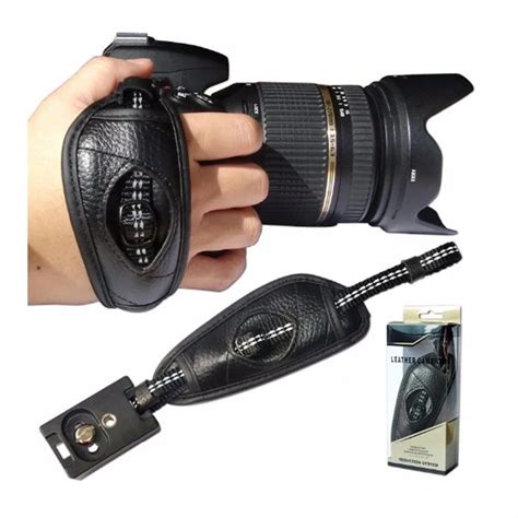 Genuine Leather Camera Strap Hand Grip Wrist Strap Belt For Canon 600d