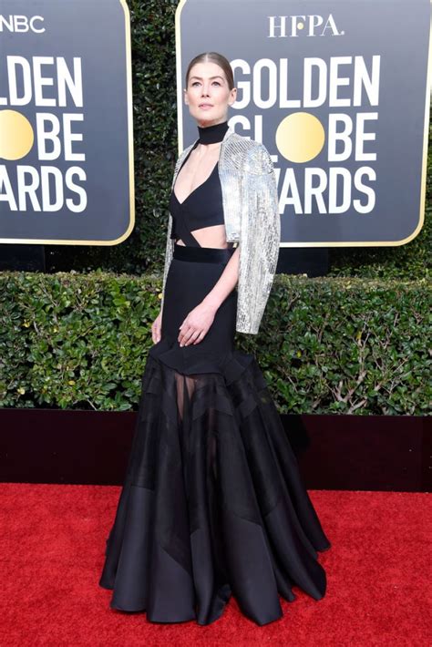 Rosamund Pike 2019 Golden Globe Awards Red Carpet Celebmafia