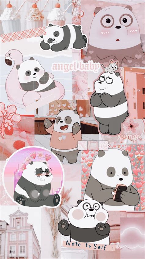 Wallpaper Aesthetic Panda Lucu Tumblr Wallpaper Cartoon Wallpaper