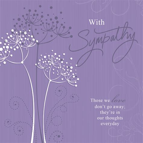 4 With Sympathy Cards Tlm41991 Uk