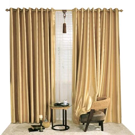Gold Curtains Dining Room