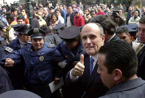 How Rudy Giuliani’s Brand As A Crime Fighting Mayor Made Him Millions In Latin America The