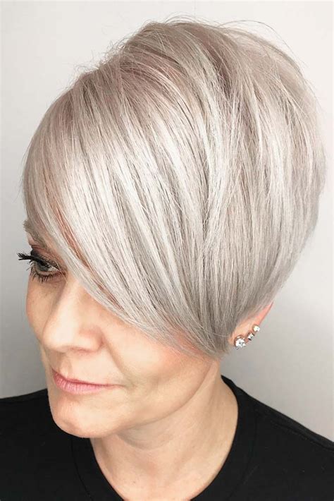 Pixie Haircuts For Women Over To Enjoy Your Age Platinum Blonde My XXX Hot Girl