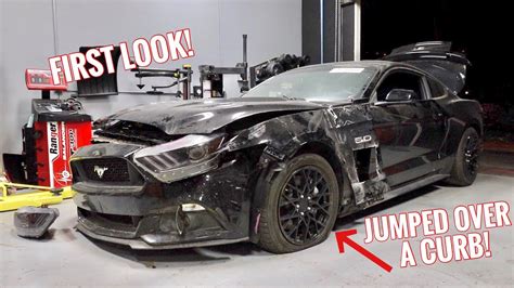 Rebuilding A Crashed Mustang Gt Youtube
