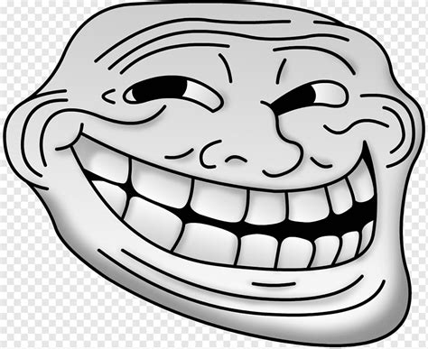 Internet Troll Rage Comic Trollface Troll Face Smiley Head Png