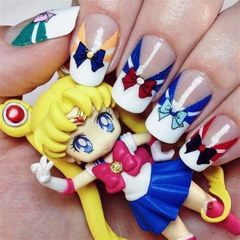 T H E N A I L B A R 🍸💅🏽🍾 On Instagram Sailormoon Nails 💘