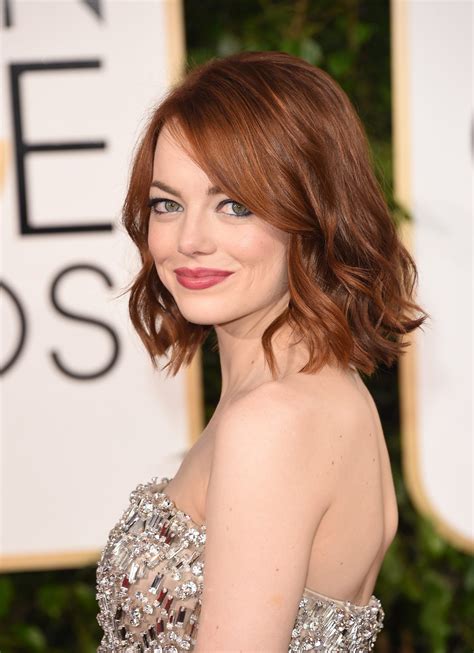 Iconic Redheads Giving Us Major Color Inspiration Choppy Bob Hairstyles Wavy Bob Hairstyles