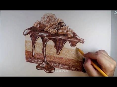 How To Draw A Realistic Cake Slice Step By Step How To Draw A