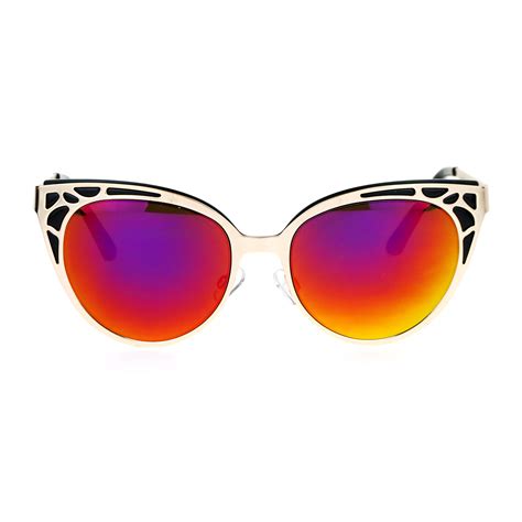 sa106 art nouveau deco horn rim cat eye womens sunglasses ebay
