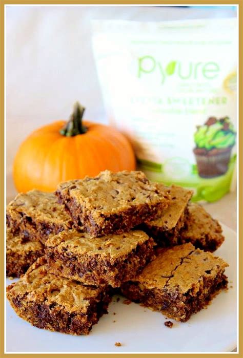 These Healthy And Delicious Pumpkin Blondies Are Perfect For Fall And
