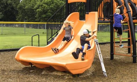 Avalanche Inclusive Playground Slide Miracle Recreation Playground