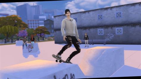 Sims 4 Skateboard CÉu Azul Youtube