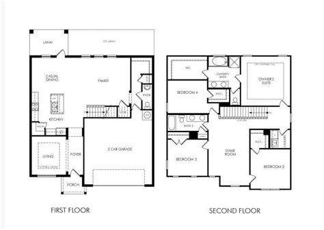 49 Two Story 4 Bedroom House Plan