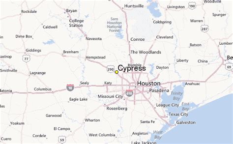 Cypress Tx Zip Code Map Map