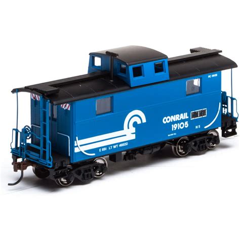 Athearn Roundhouse Ho Scale Eastern Caboose Conrailcr Bluewhite