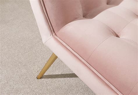 Turin Window Seat Blush Pink — Home Centre Direct