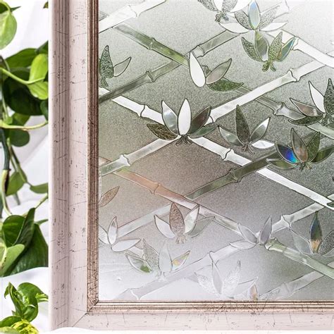 cottoncolors pvc waterproof window cover films no glue 3d static flower decoration privacy