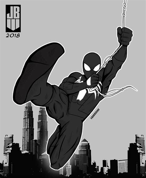 Spider Man Black Suit By Jbarreralll On Deviantart
