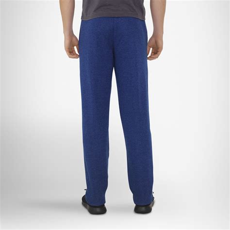 Mens Cotton Rich Open Bottom Sweatpants With Pockets Russell Us