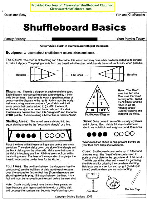 Floor Shuffleboard Rules Pdf Floor Roma