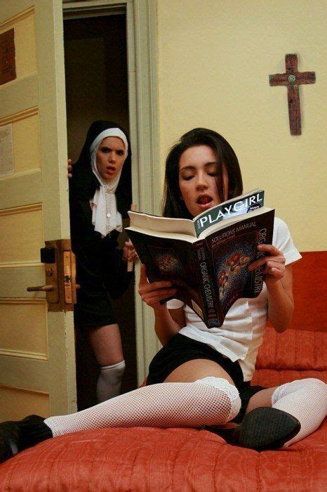 Girl Blasphemy Black Aesthetic Nuns Hot Nun