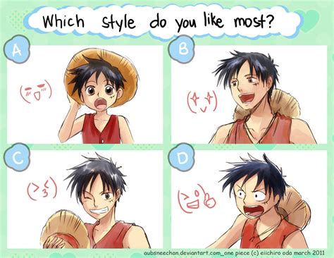 Which Style Do You Like Most By Aubs Nin On Deviantart
