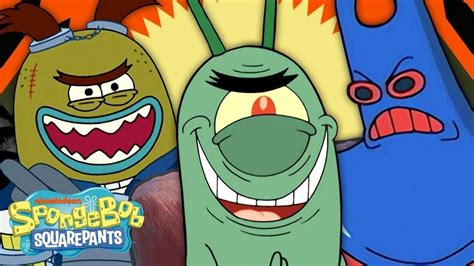 Top 9 Villains Bad Guys 😈 Spongebob Youtube