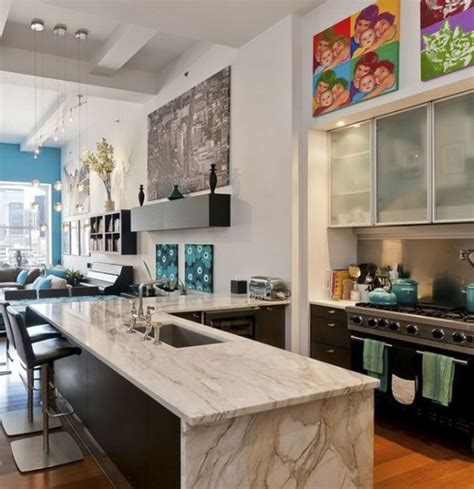 22 Beautiful Kitchen Design For Loft Apartment