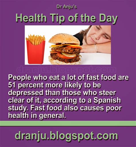 Dr Anjus Health Tips Health Tip Of The Day 8th September