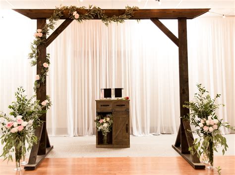 Diy Wooden Wedding Arbor Six Clever Sisters
