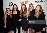 Tessa Wick, Lucy Fisher, Julia Wick and Sarah Wick attend the Crystal ...
