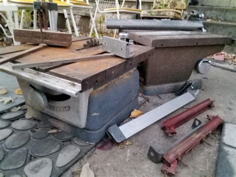 Antique Sears Craftsman Table Saws Circa Mid S No Motors EBay