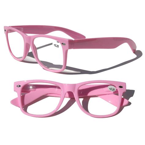 2 Pairs Colorful Reading Glasses Comfortable Stylish Simple Readers