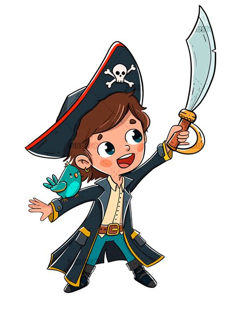 Animado Nino Pirata Dibujos Animados De Pirata De Nino Chico Images Images