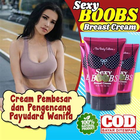 jual sexy boobs breast cream by the body culture cream pengencang payudara bpom shopee