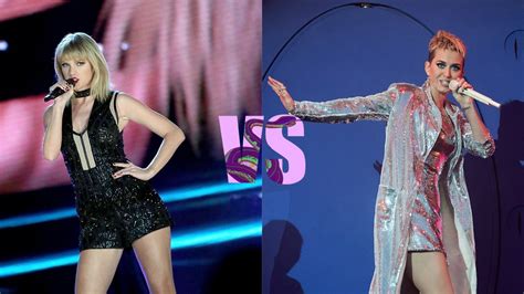 a complete history of taylor swift and katy perry s shade filled feud vogue