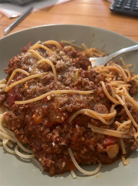Spaghetti Bolognese Recipe Image By Helen W Pinch Of Nom