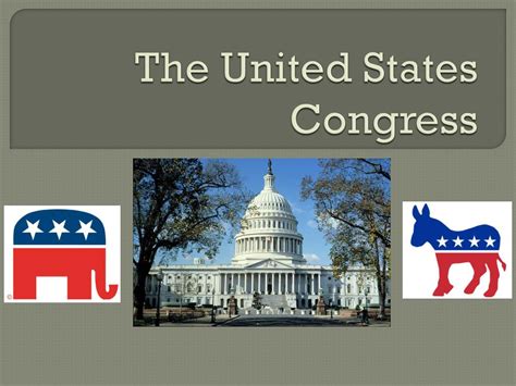 Ppt The United States Congress Powerpoint Presentation Free Download