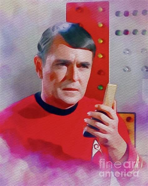 James Doohan As Scotty Art James Painting