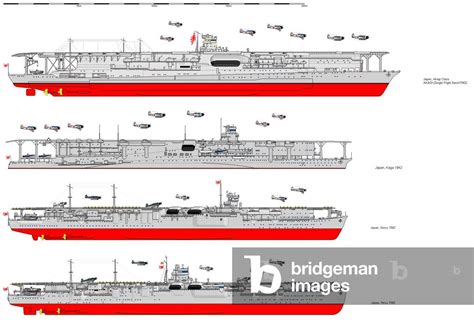 Image Of Japan Diagram Of The Imperial Japanese Aircraft Carriers