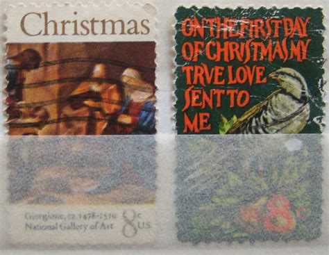 My Postage Stamps Collection Usa Christmas Stamps Revisited