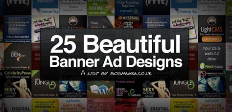 25 Beautiful Premium Banner Ads List Of The Top 25 Banner Ad Psds