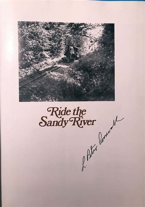 Book Sandy River Signed Portland Locomotive Works